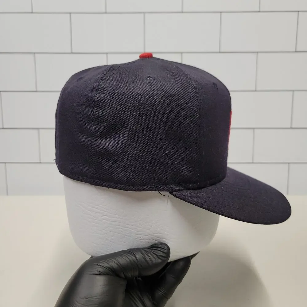 Vintage Roman Pro Washington Senators W Logo Fitted Hat 7 1/4 USA Made